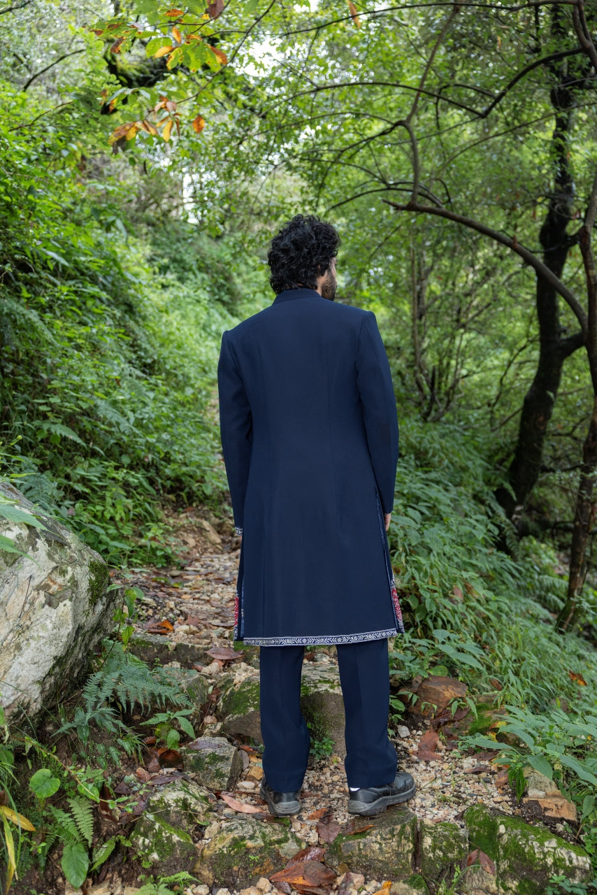 Navy Blue Set Hartansh Clothing Pvt Ltd