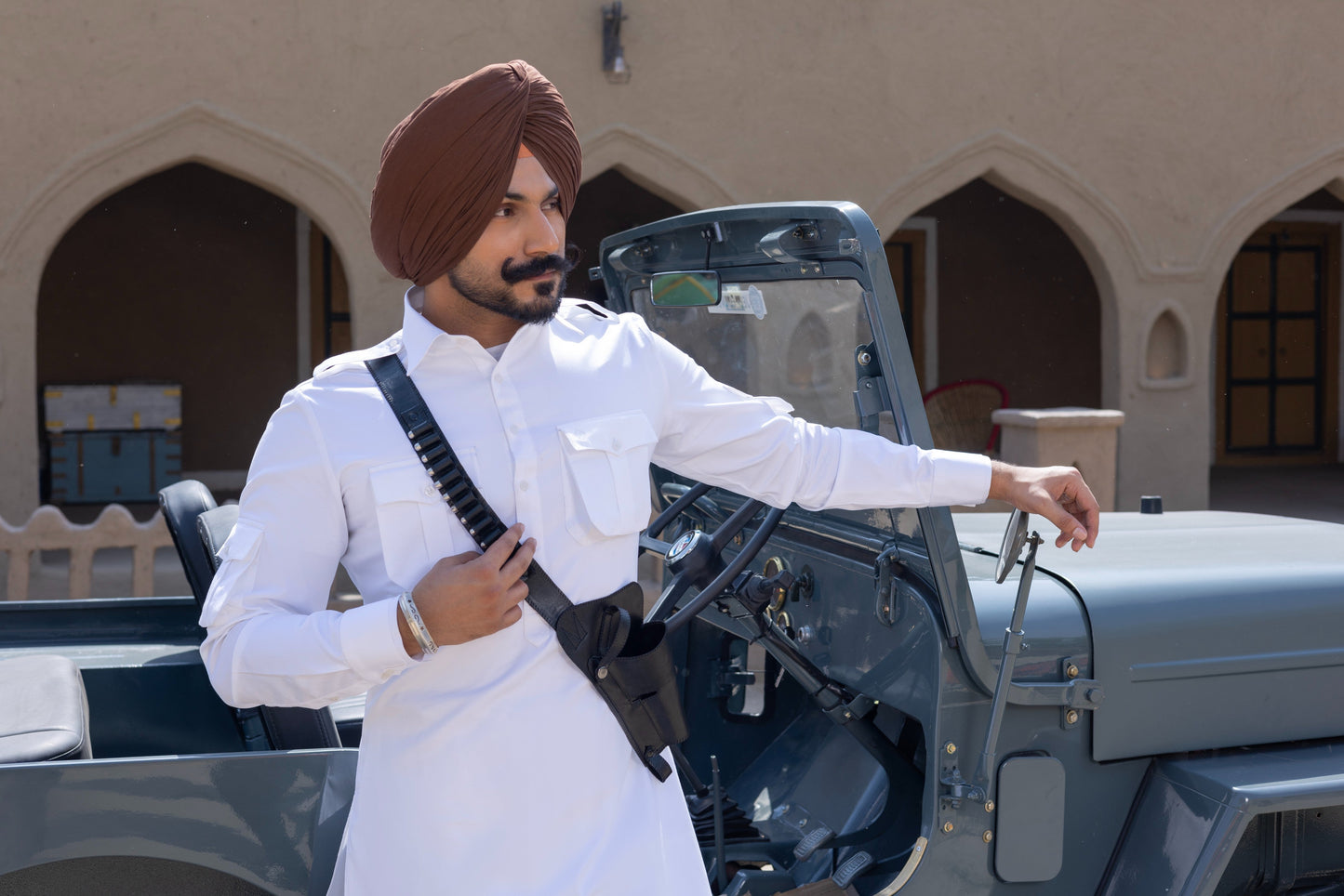 Pathani with Gun Holster Hartansh Clothing Pvt Ltd