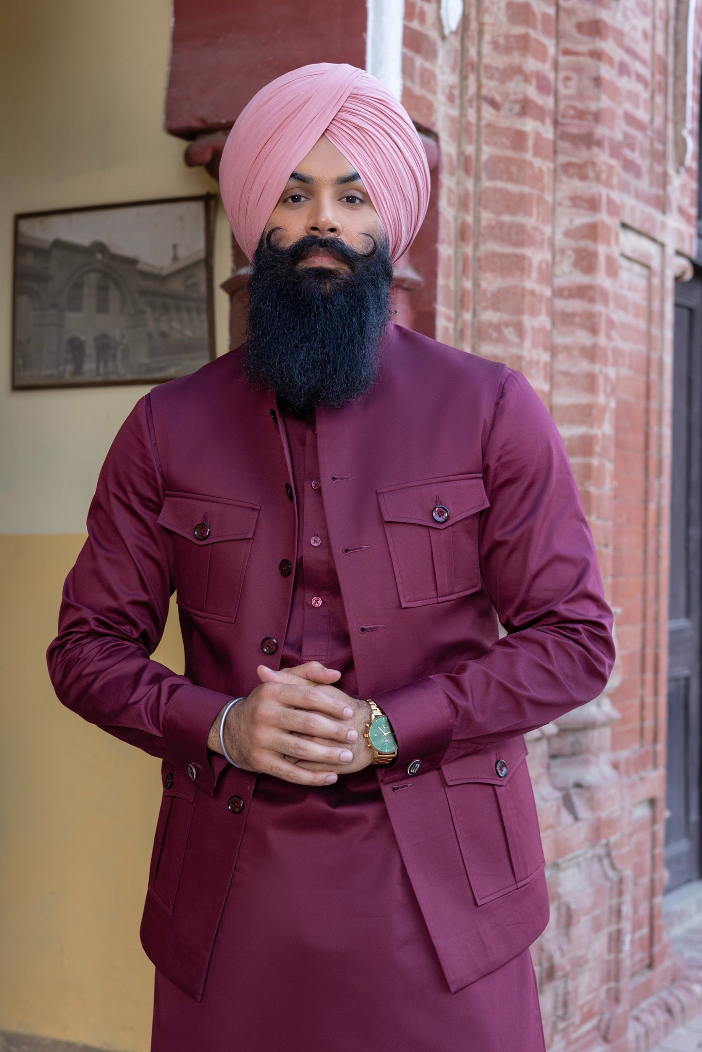 Pathani with Heritage Jackets Hartansh Clothing Pvt Ltd