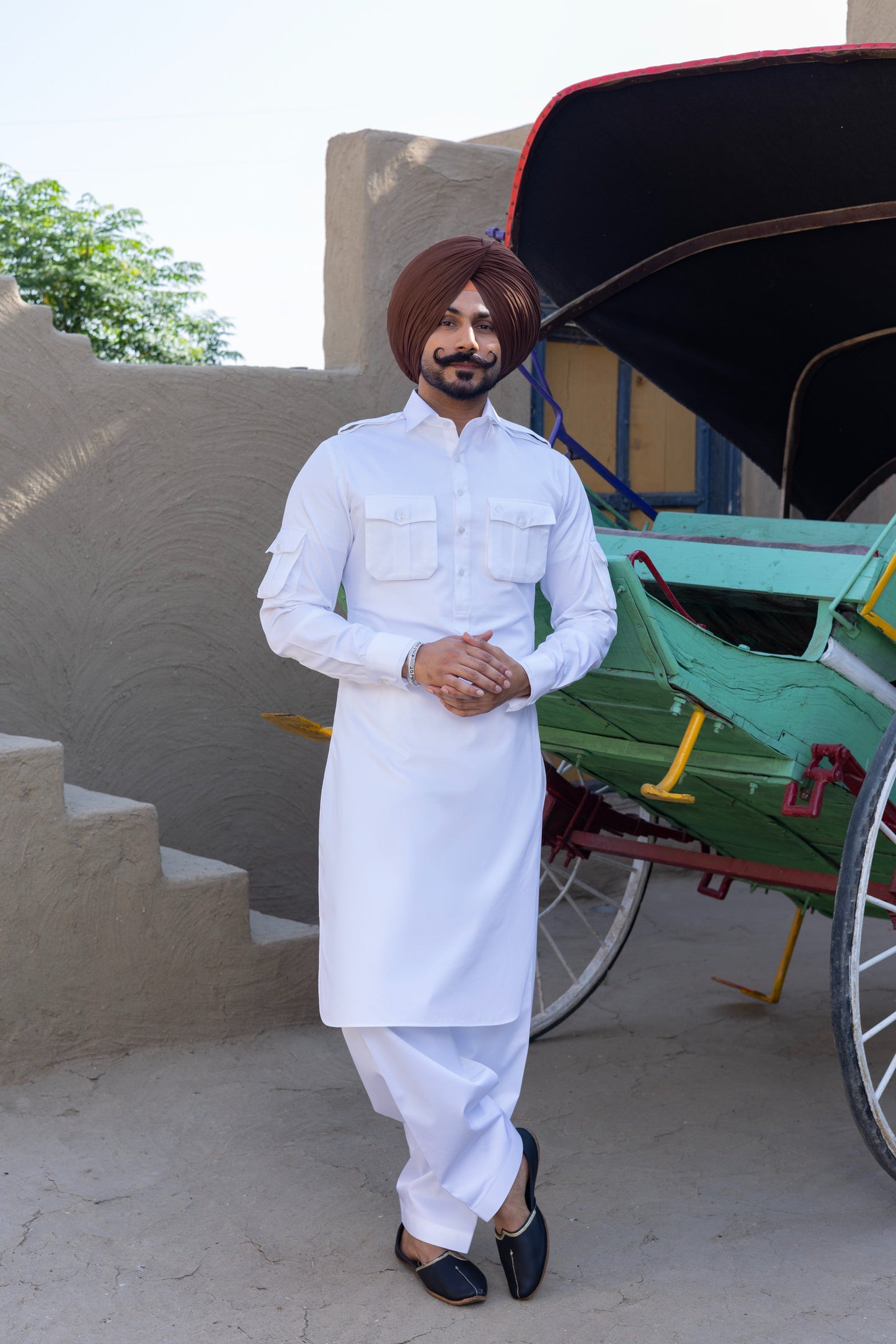 Pathani with Gun Holster Hartansh Clothing Pvt Ltd