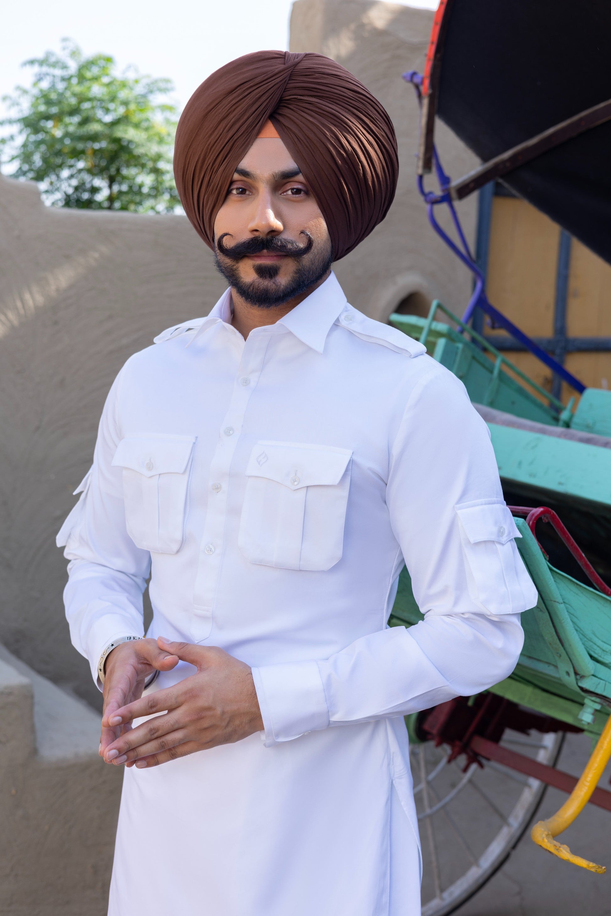 Pathani with Gun Holster Hartansh Clothing Pvt Ltd