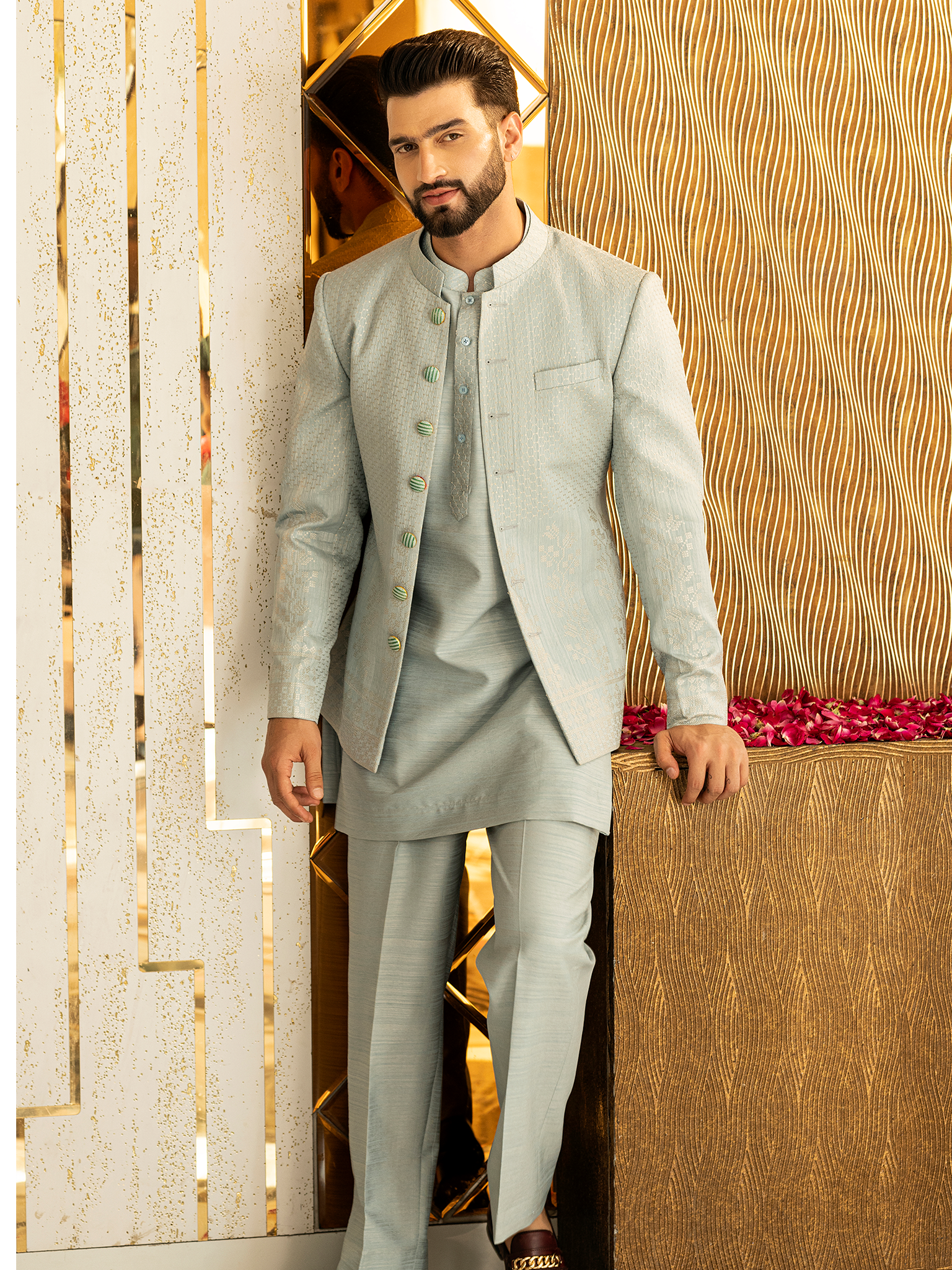 Hand-Painted Prince Coat Hartansh Clothing Pvt Ltd