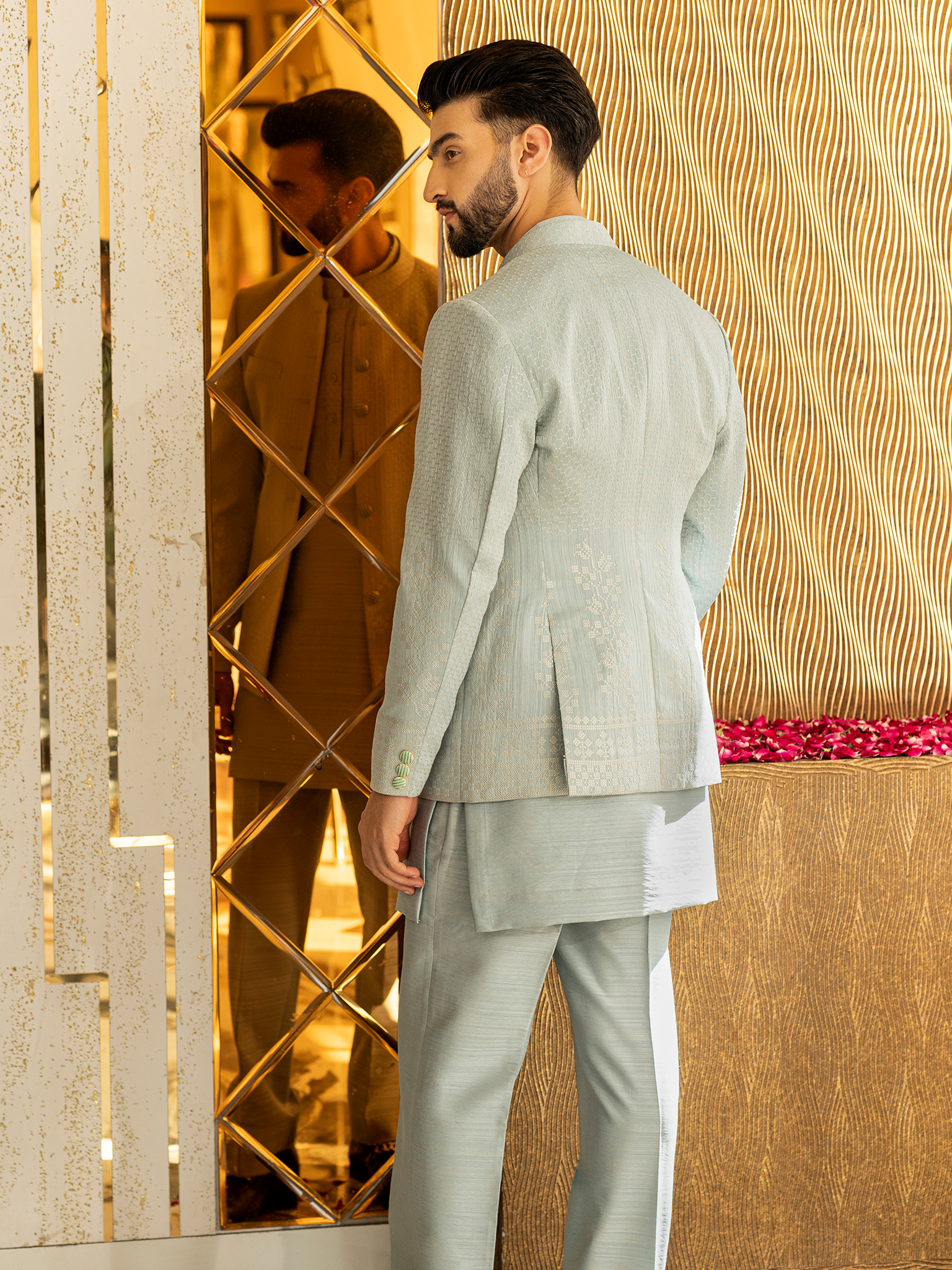 Hand-Painted Prince Coat Hartansh Clothing Pvt Ltd