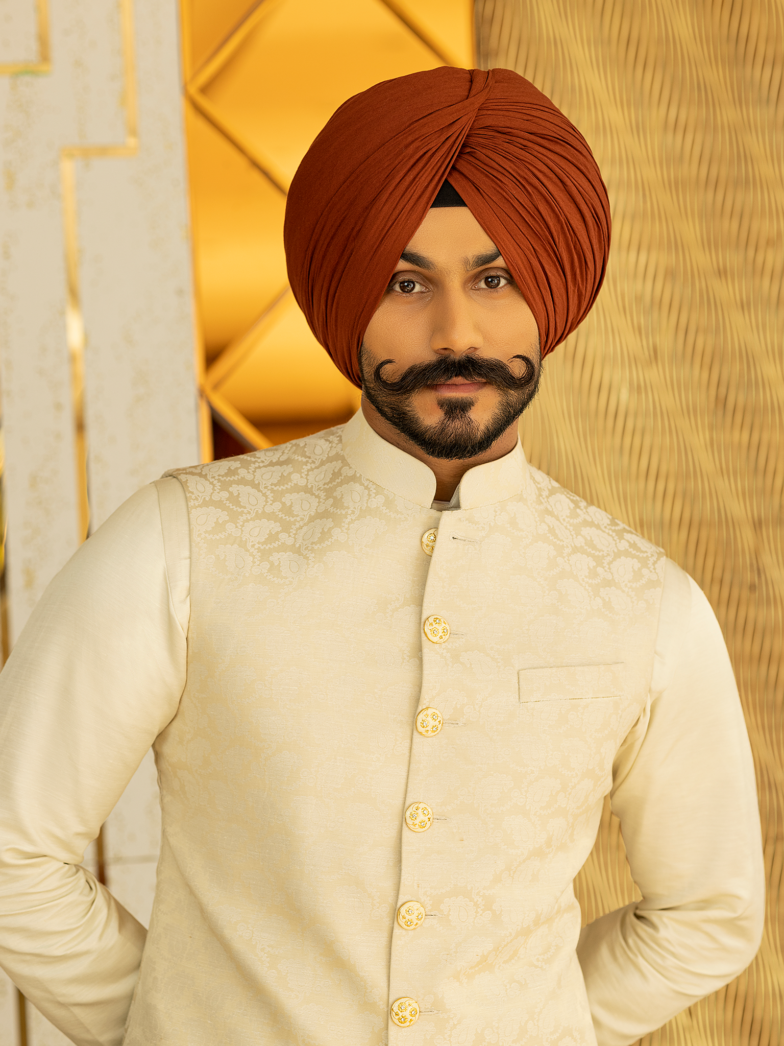 Luxurious Kurta Set with Jacket Hartansh Clothing Pvt Ltd