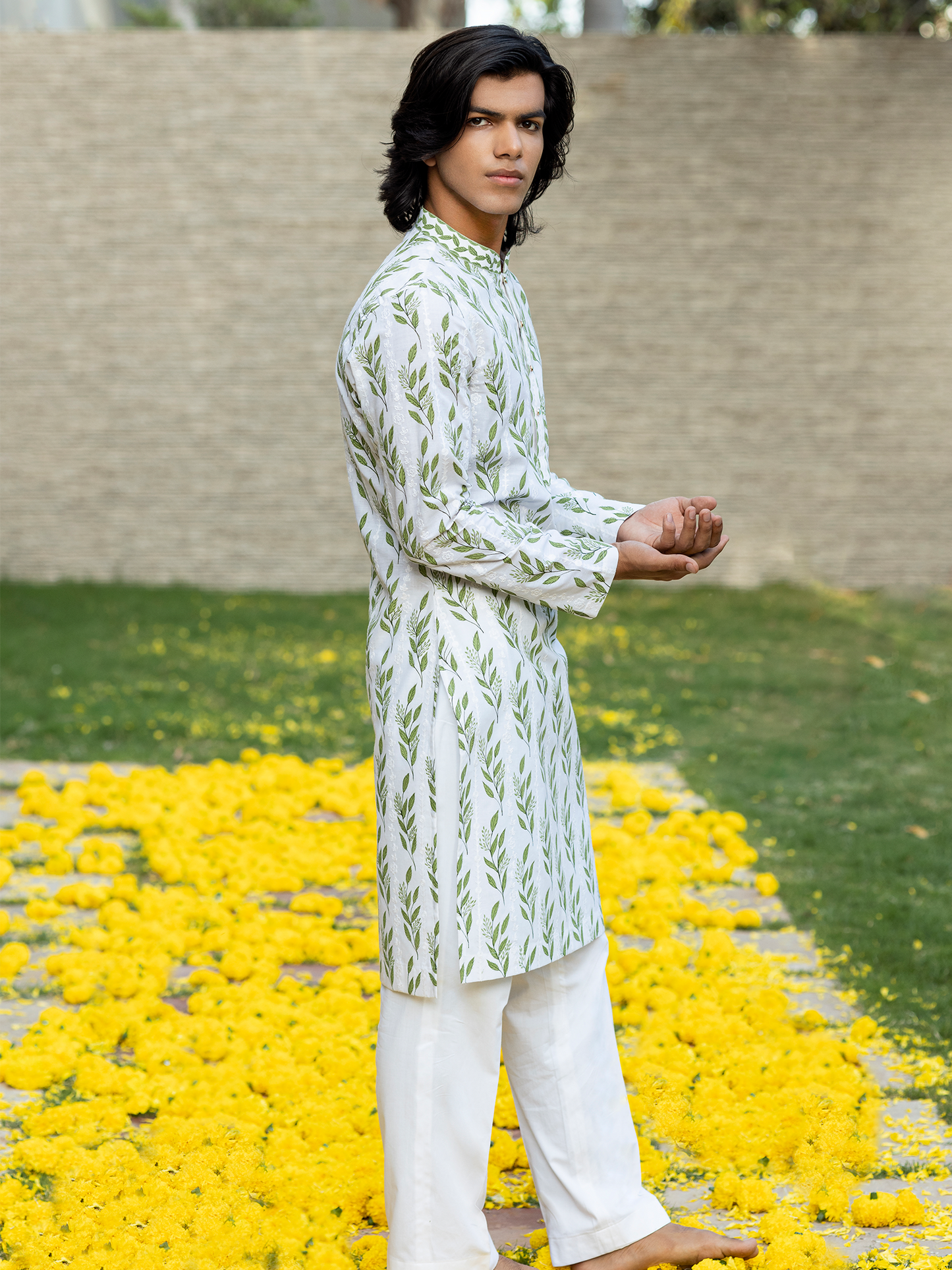 Hand-Painted Kurta Set Hartansh Clothing Pvt Ltd