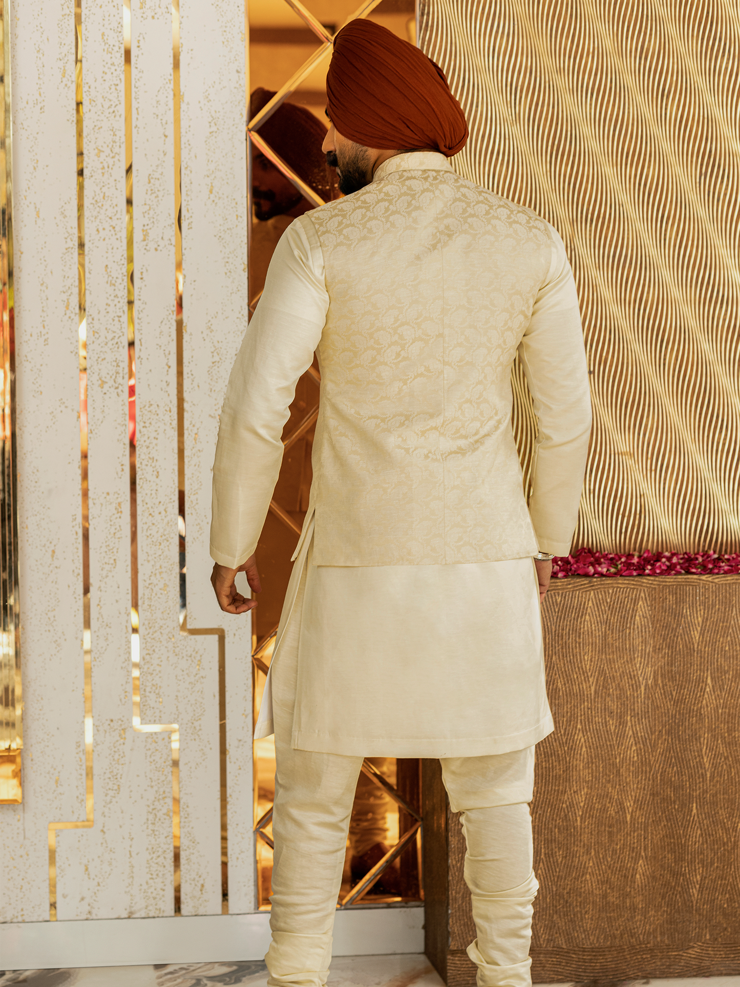 Luxurious Kurta Set with Jacket Hartansh Clothing Pvt Ltd