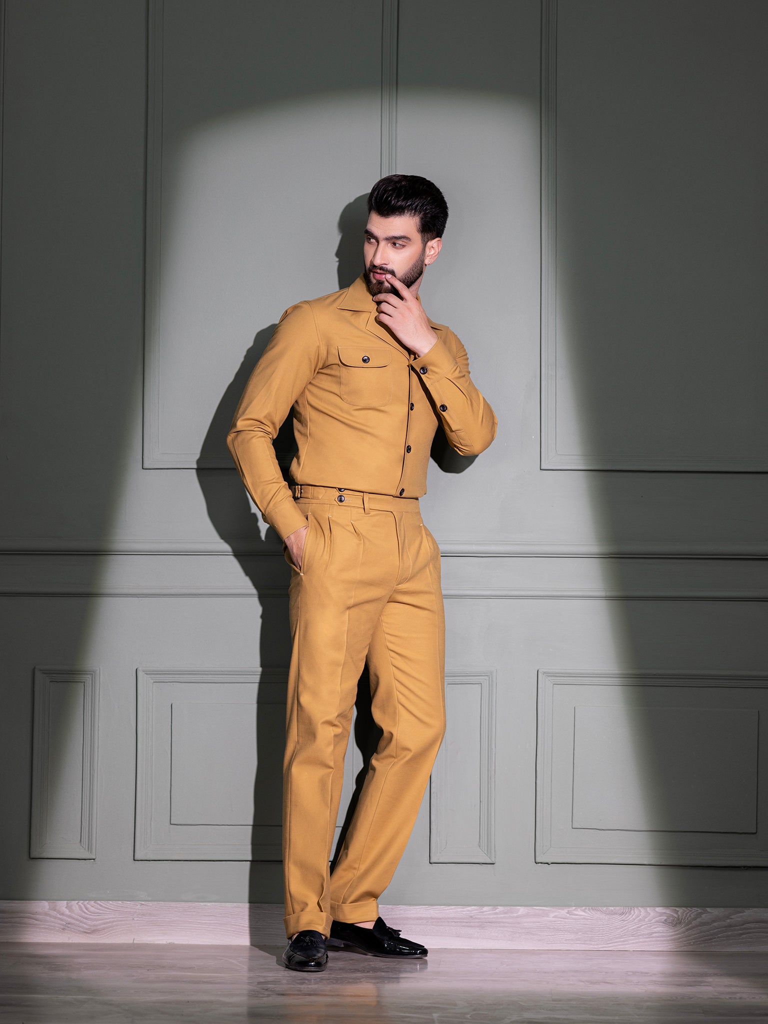 Notched Shirt Hartansh Clothing Pvt Ltd