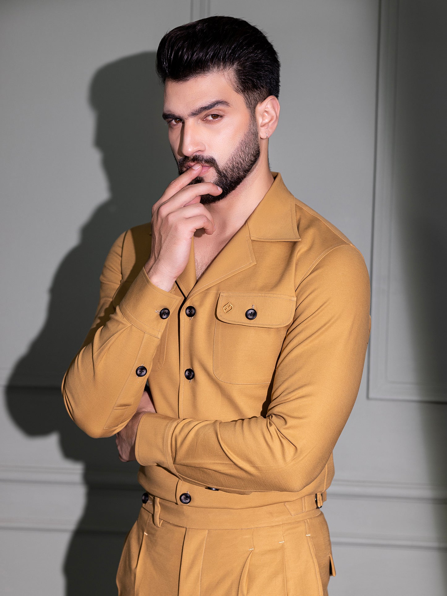 Notched Shirt Hartansh Clothing Pvt Ltd