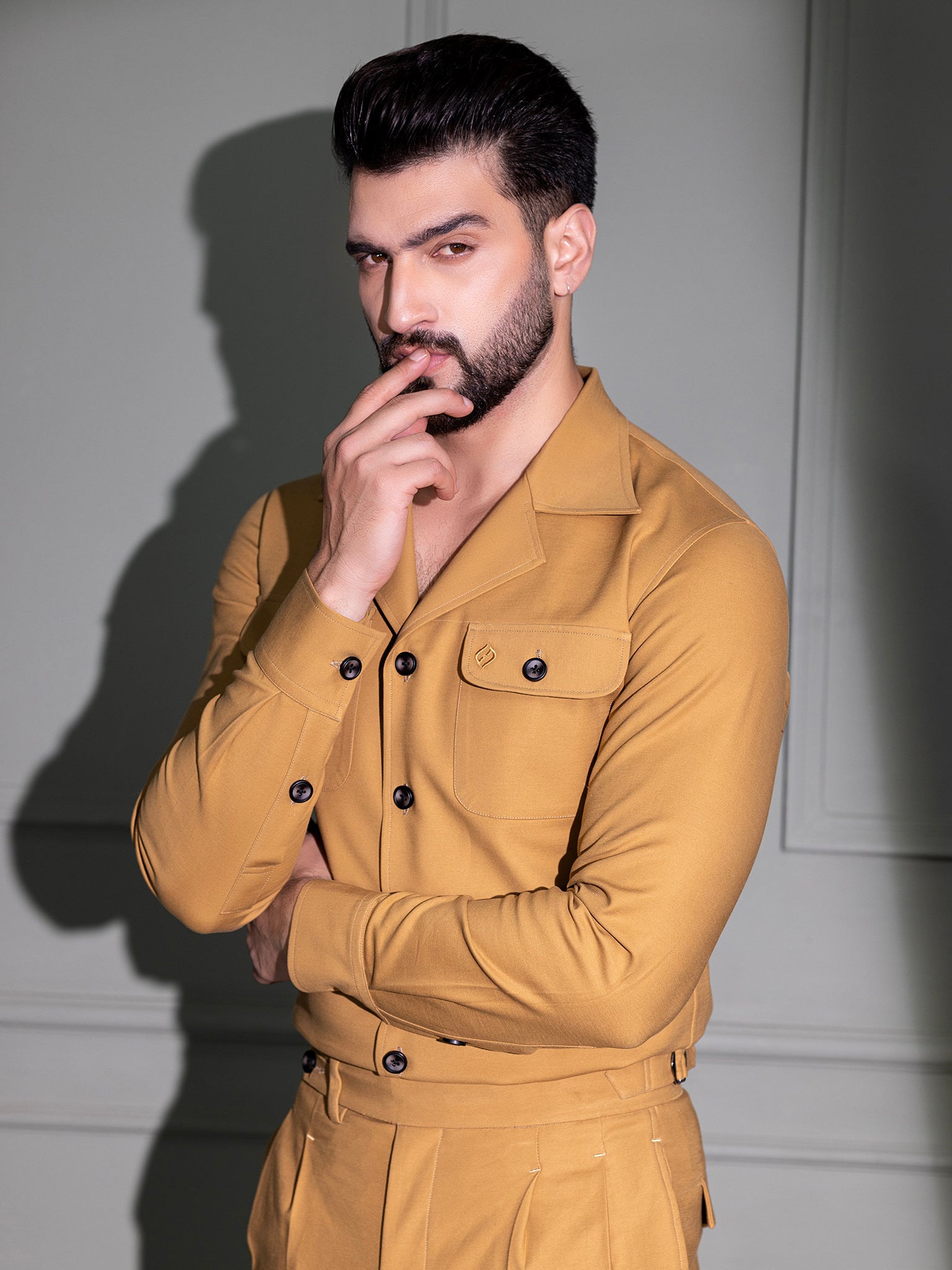 Notched Shirt Hartansh Clothing Pvt Ltd