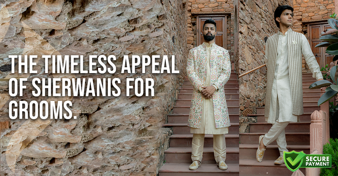 The Timeless Appeal of Sherwanis for Grooms From Hartansh