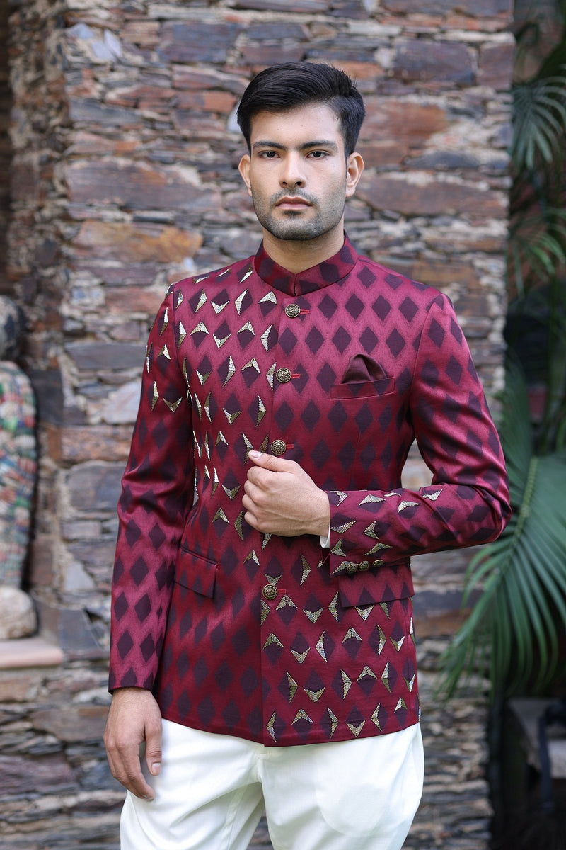 RUDRSHRI Jodhpuri suit Self Design Men Suit - Buy RUDRSHRI Jodhpuri suit  Self Design Men Suit Online at Best Prices in India | Flipkart.com
