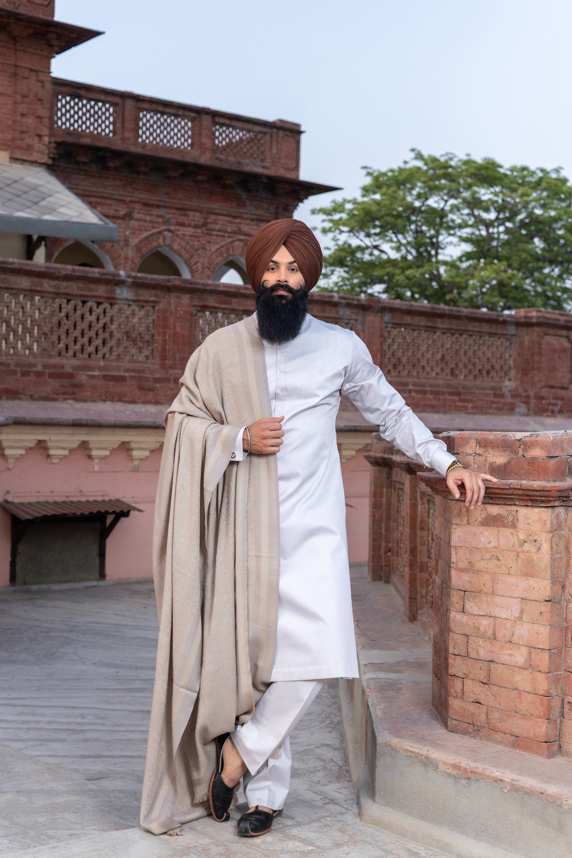 Majestic Shawl with Kurta set Hartansh Clothing Pvt Ltd
