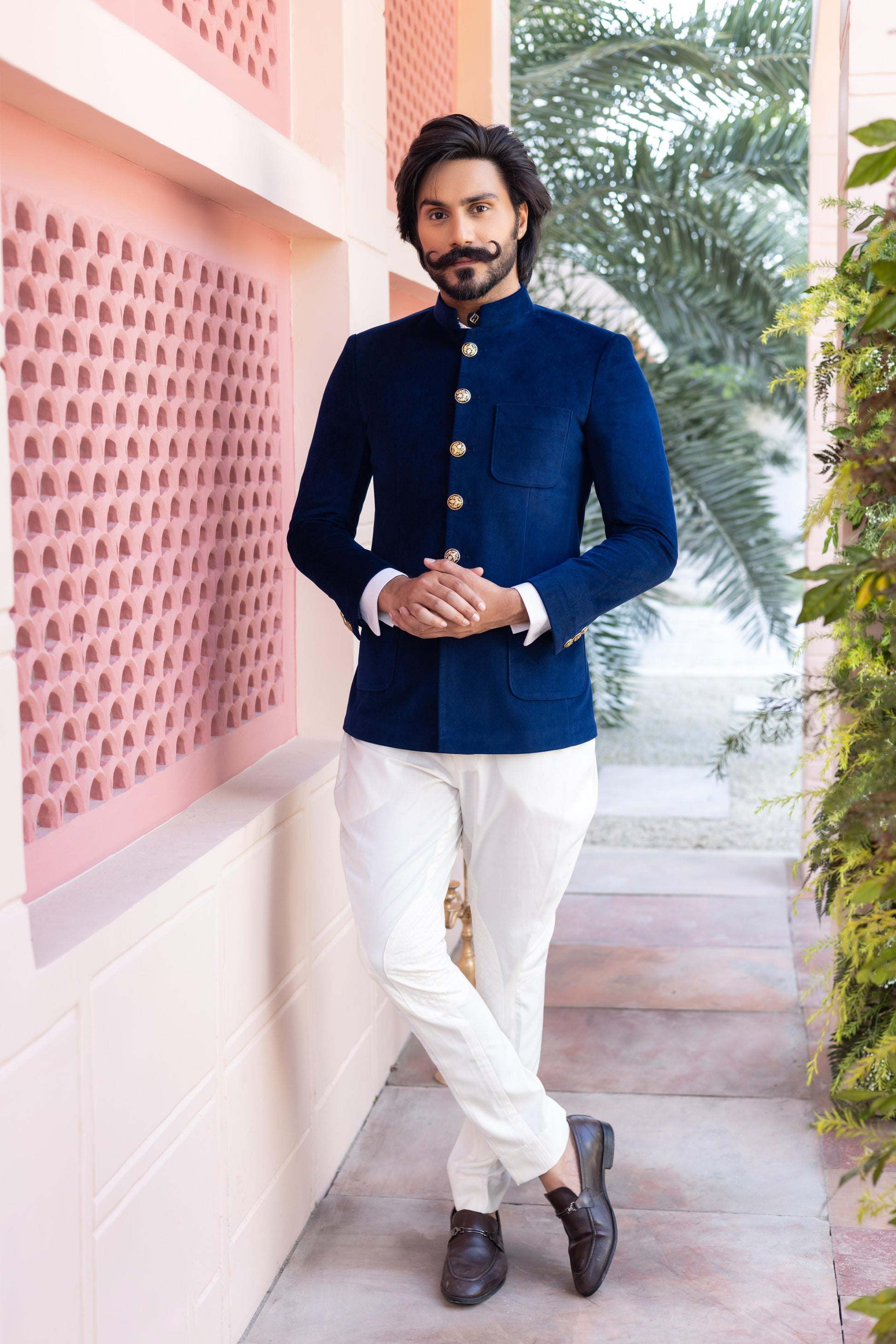 Opulent Bandhgala suit Hartansh Clothing Pvt Ltd