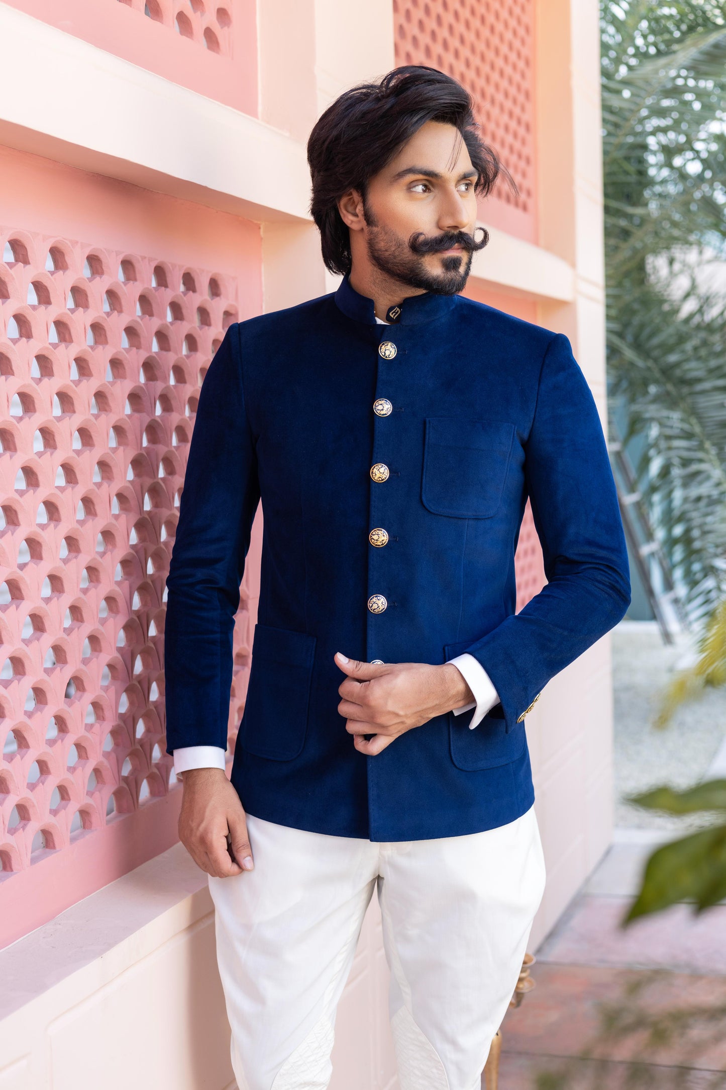 Opulent Bandhgala suit Hartansh Clothing Pvt Ltd