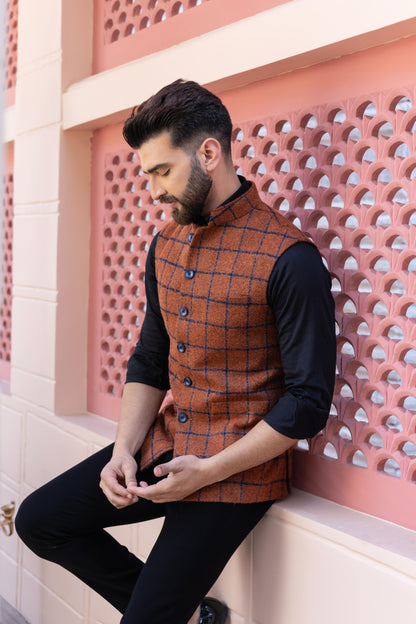 Tweed Essence Jacket Hartansh Clothing Pvt Ltd