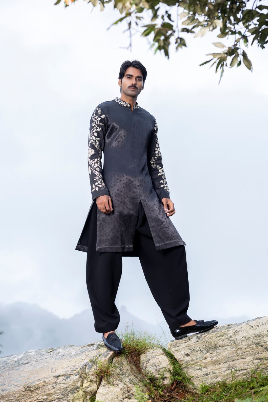 Black Kurta & Salwar Hartansh Clothing Pvt Ltd