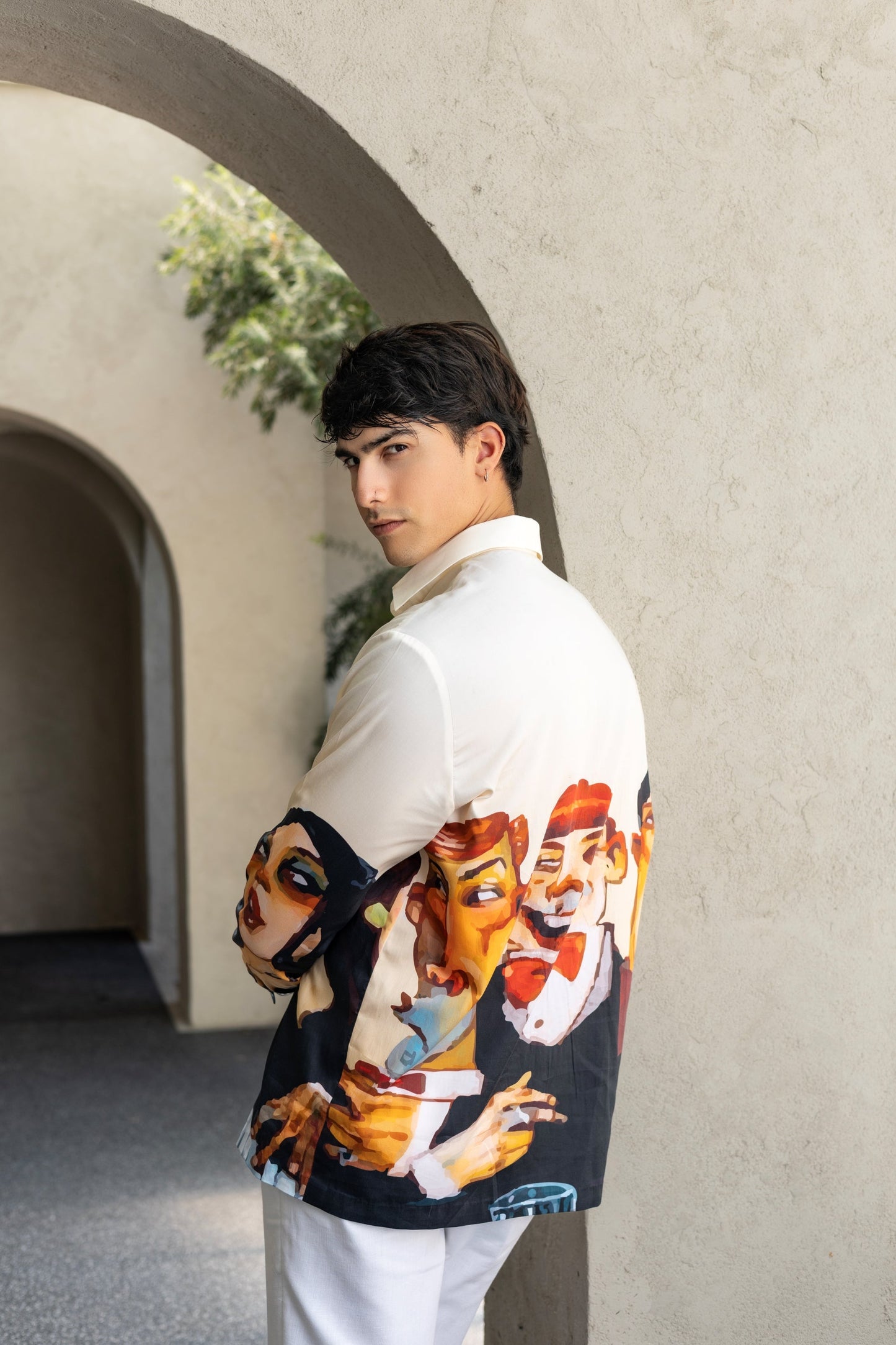 Pop Portrait Shirt Hartansh Clothing Pvt Ltd