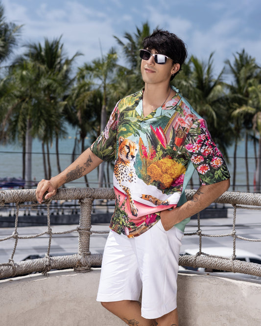 Tropical Canvas Shirt Hartansh Clothing Pvt Ltd
