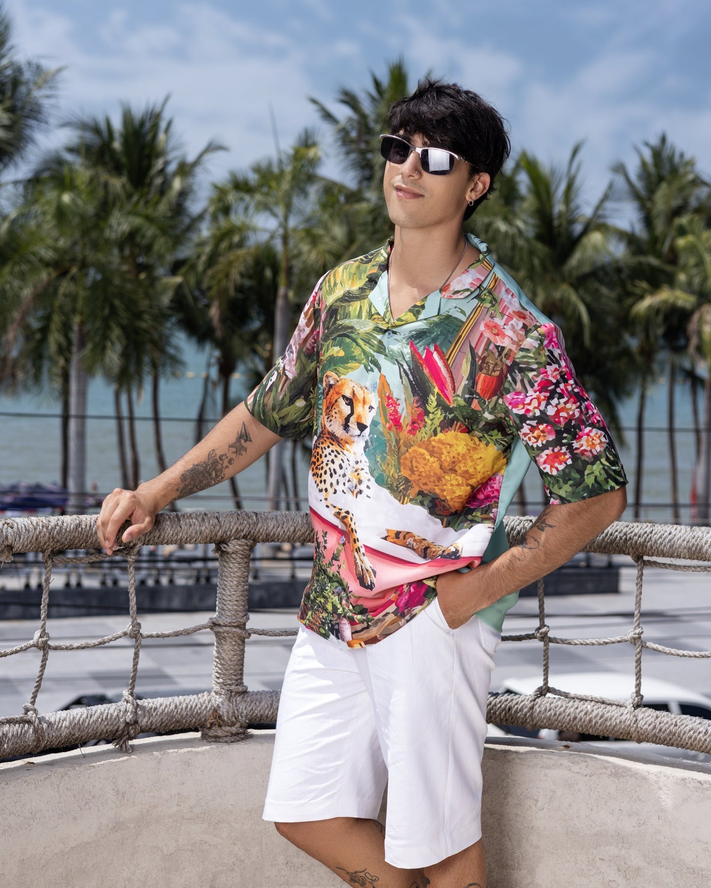 Tropical Canvas Shirt Hartansh Clothing Pvt Ltd