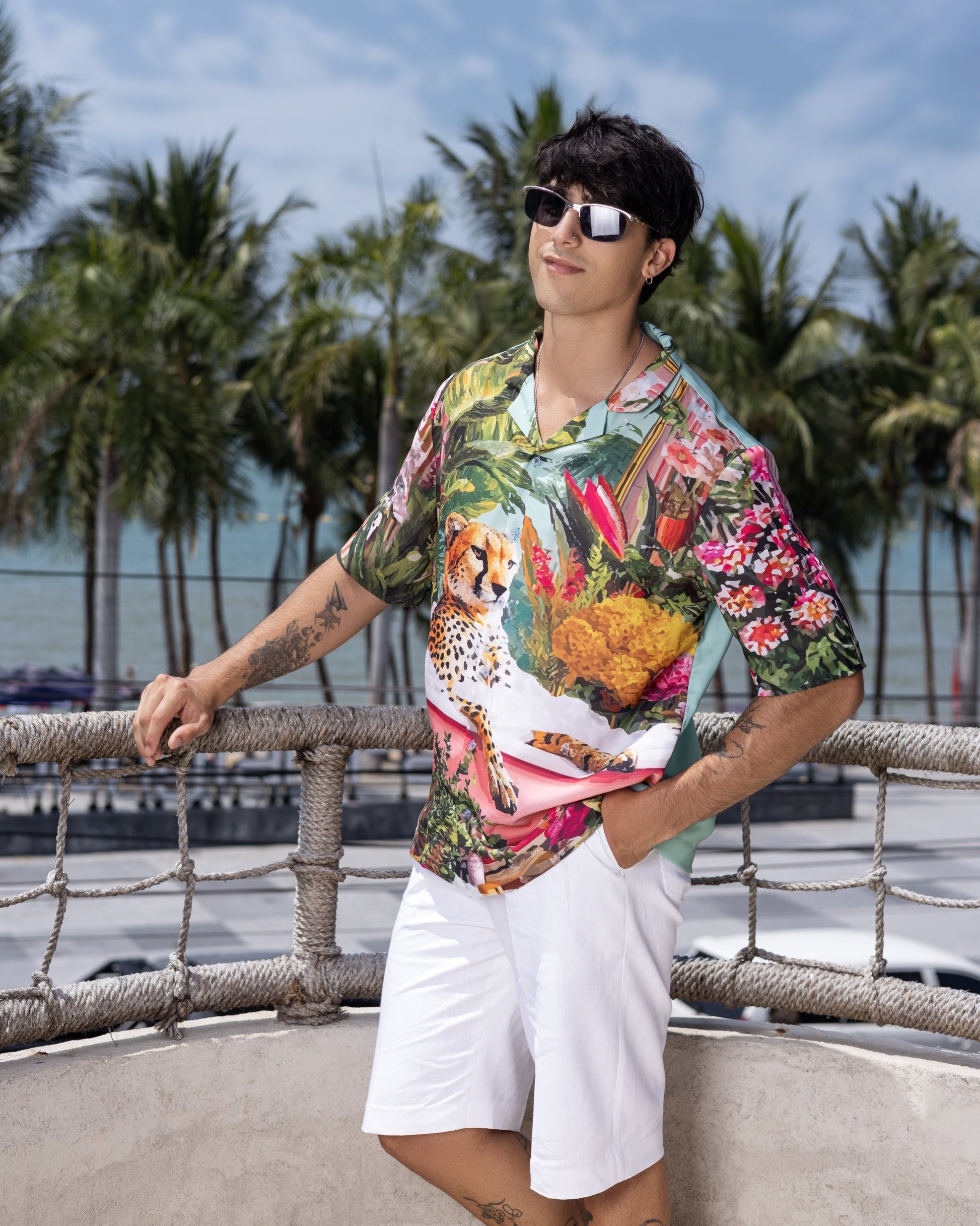 Tropical Canvas Shirt Hartansh Clothing Pvt Ltd