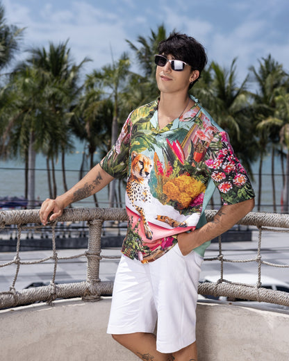Tropical Canvas Shirt Hartansh Clothing Pvt Ltd