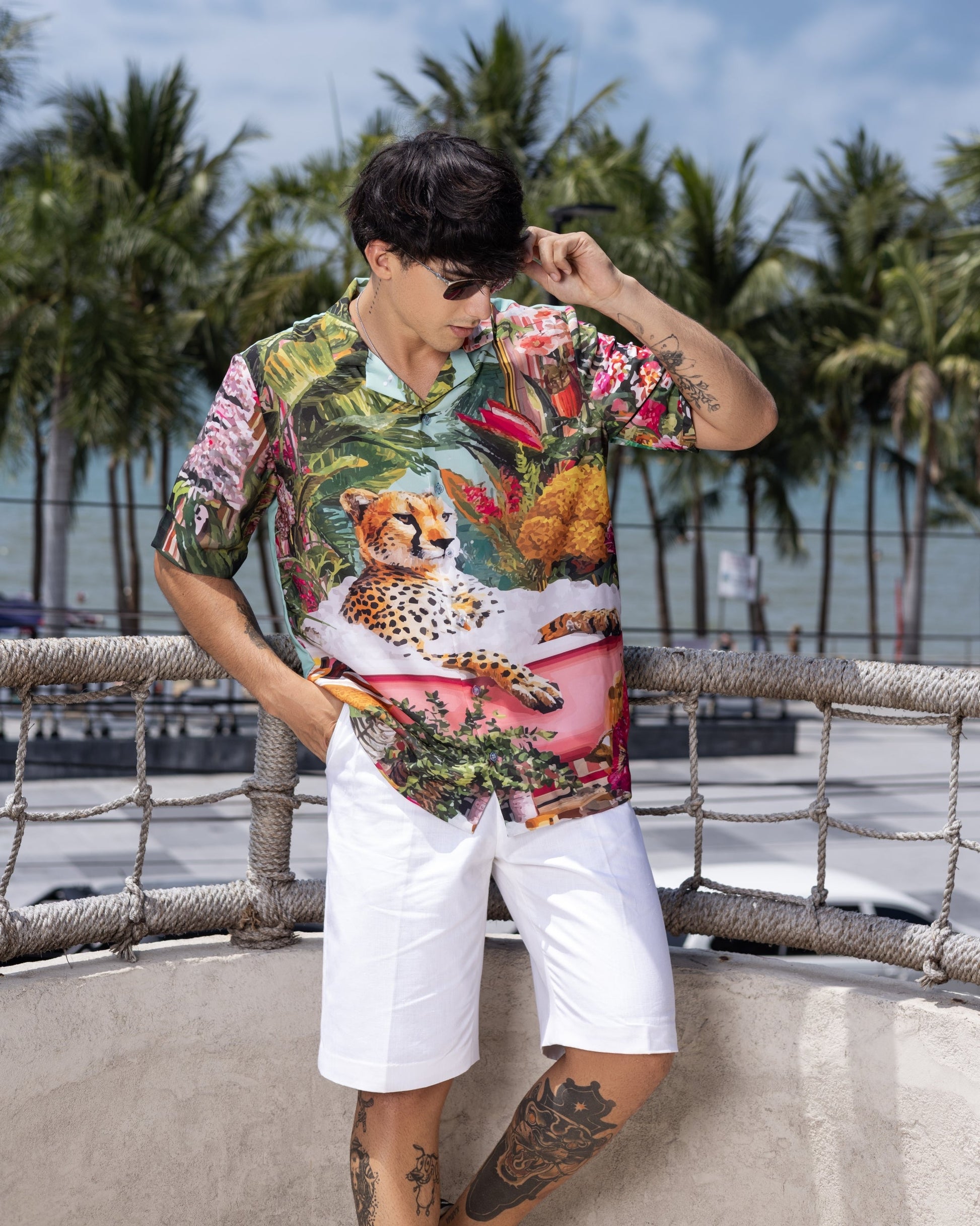Tropical Canvas Shirt Hartansh Clothing Pvt Ltd