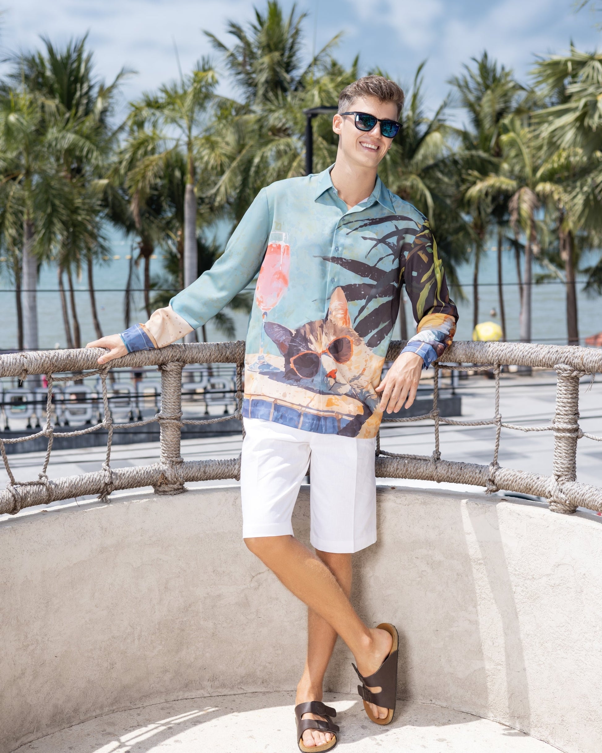 Aqua Reverie Shirt Hartansh Clothing Pvt Ltd