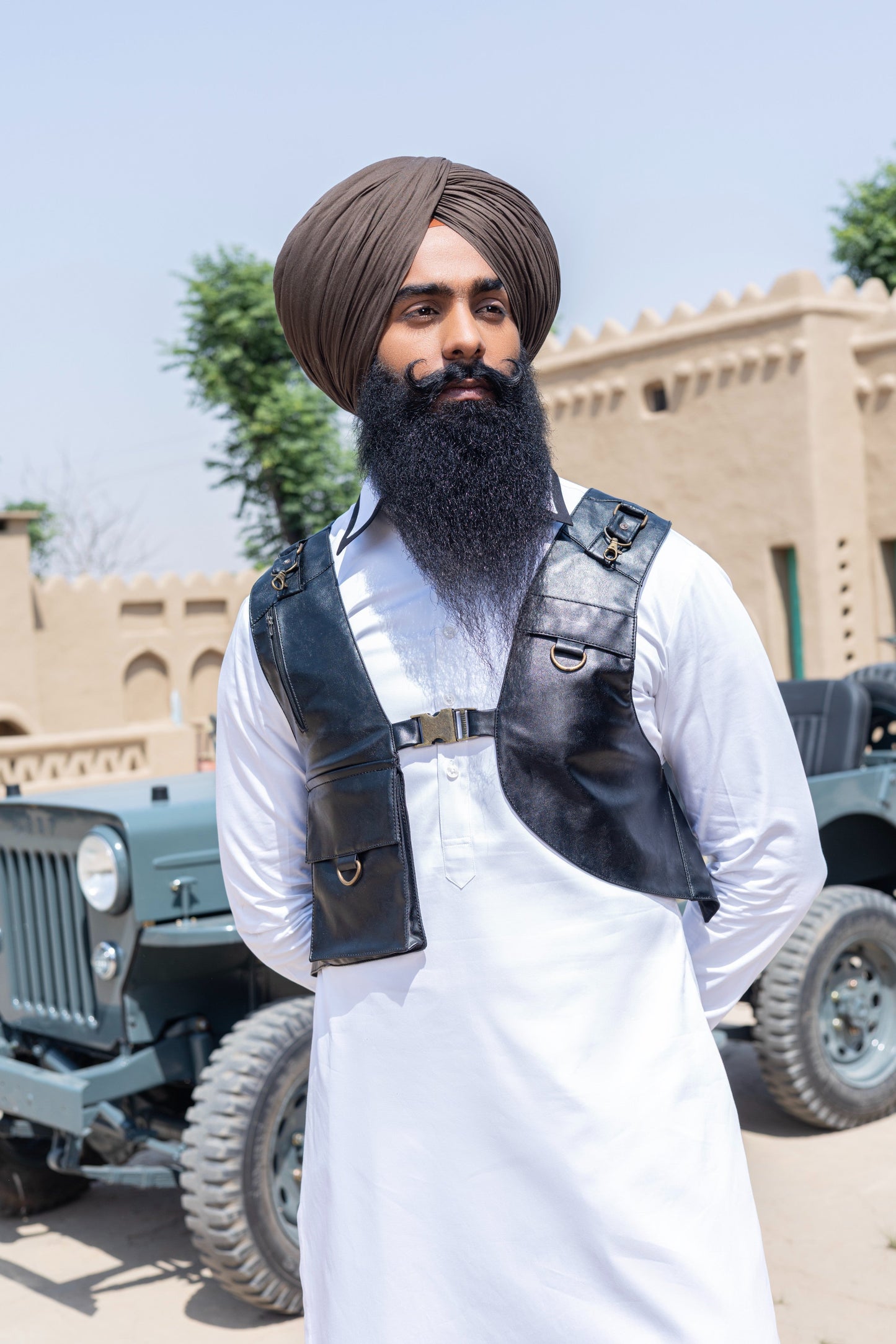 Kurta set with Utility Vest Hartansh Clothing Pvt Ltd