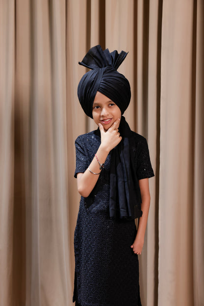 Black Kurta Chadra Hartansh Clothing Pvt Ltd