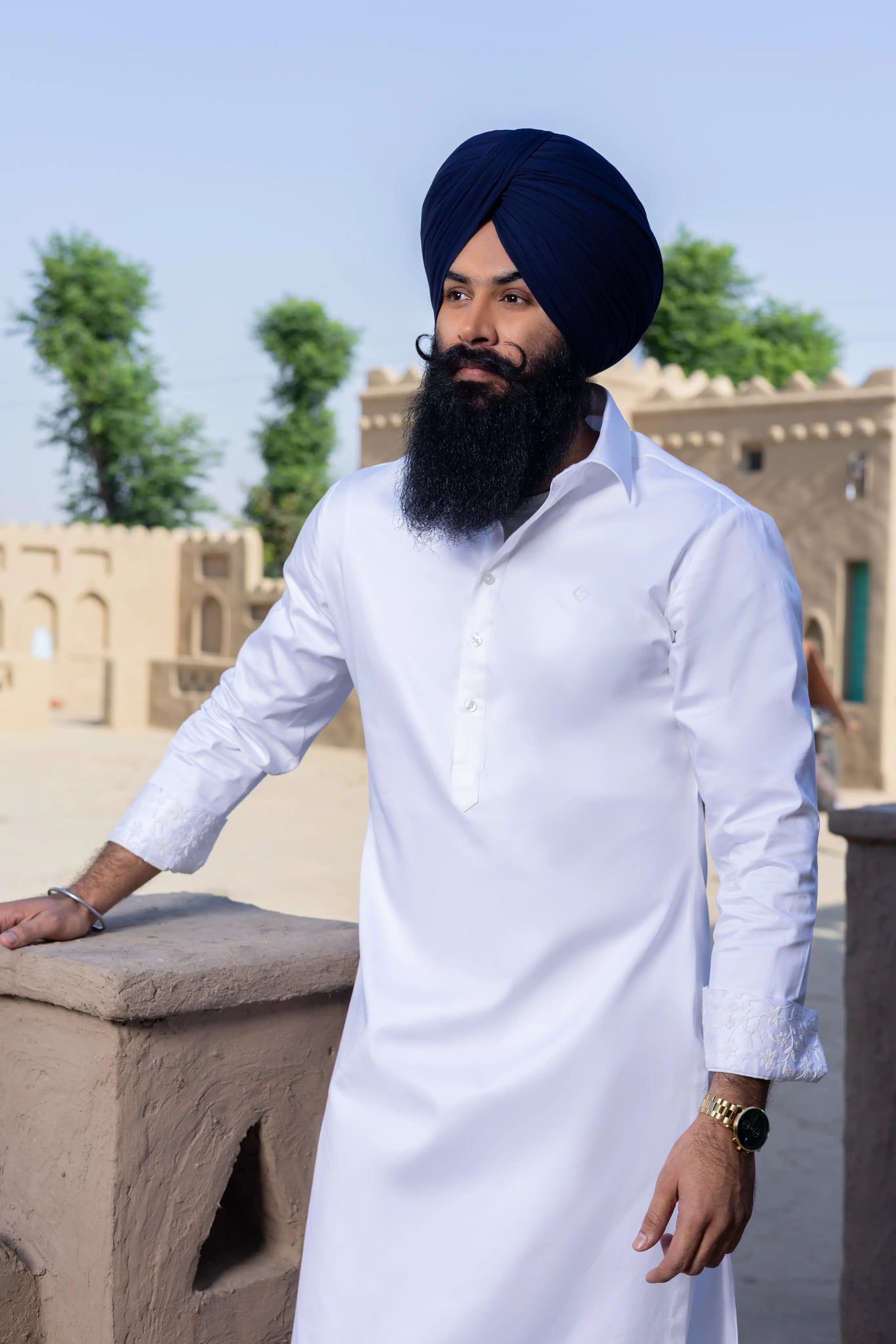 Embroideried Kurta set with Holster Hartansh Clothing Pvt Ltd