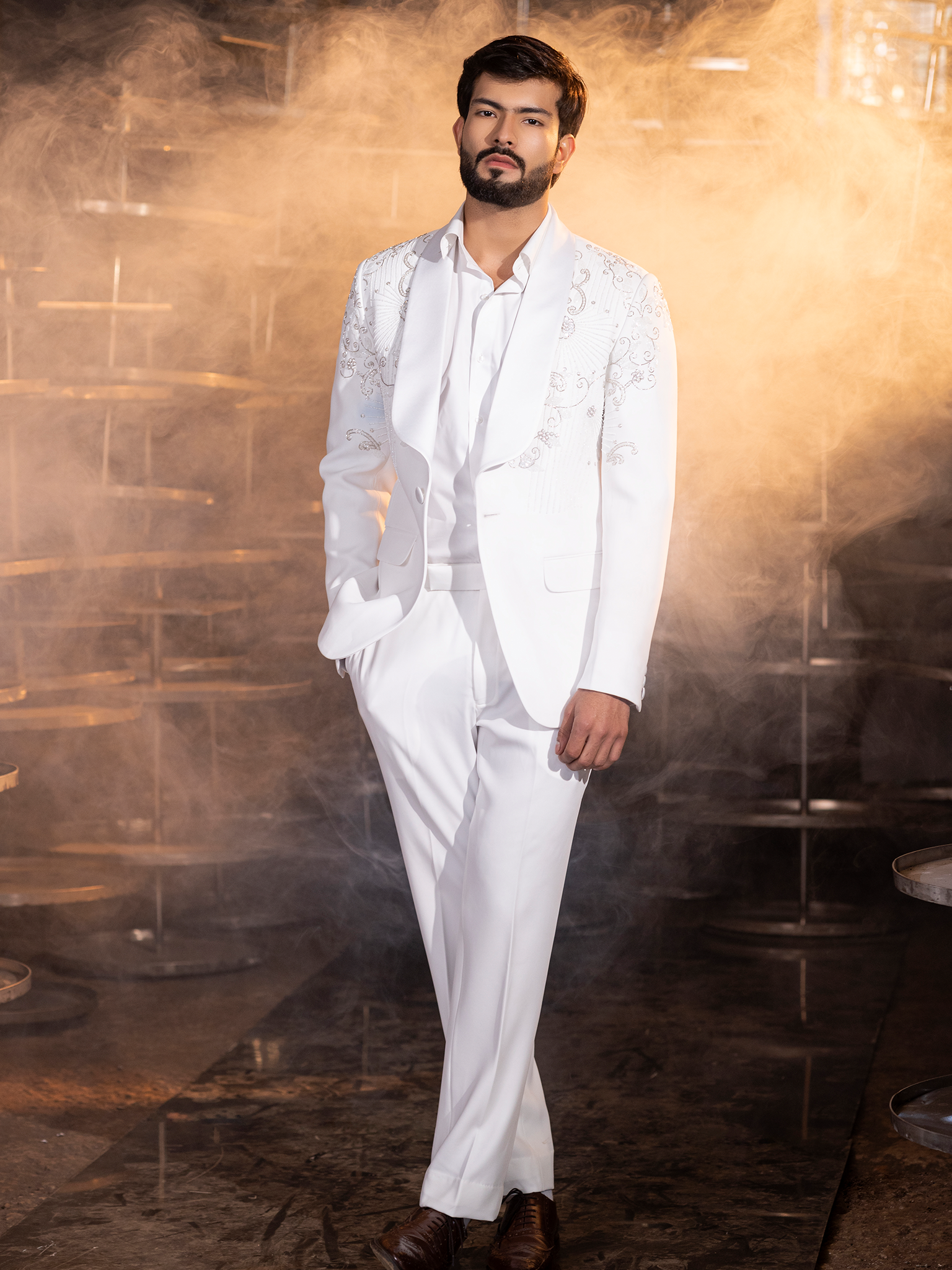 White Thread (Suite) Hartansh Clothing Pvt Ltd