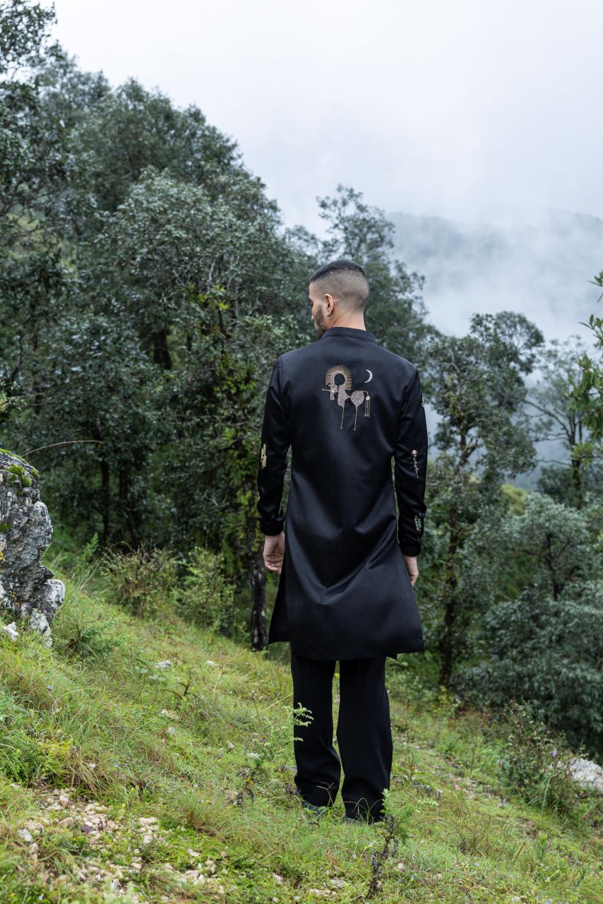 Forest Mist Black Hartansh Clothing Pvt Ltd