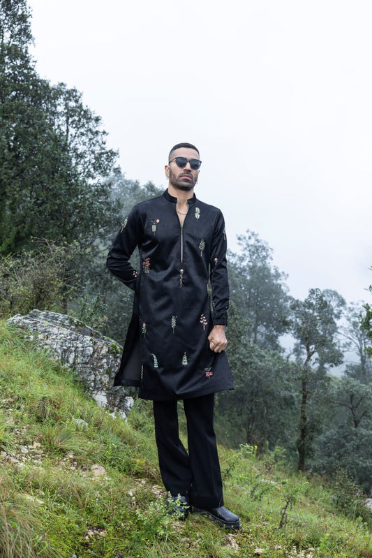 Forest Mist Black Hartansh Clothing Pvt Ltd