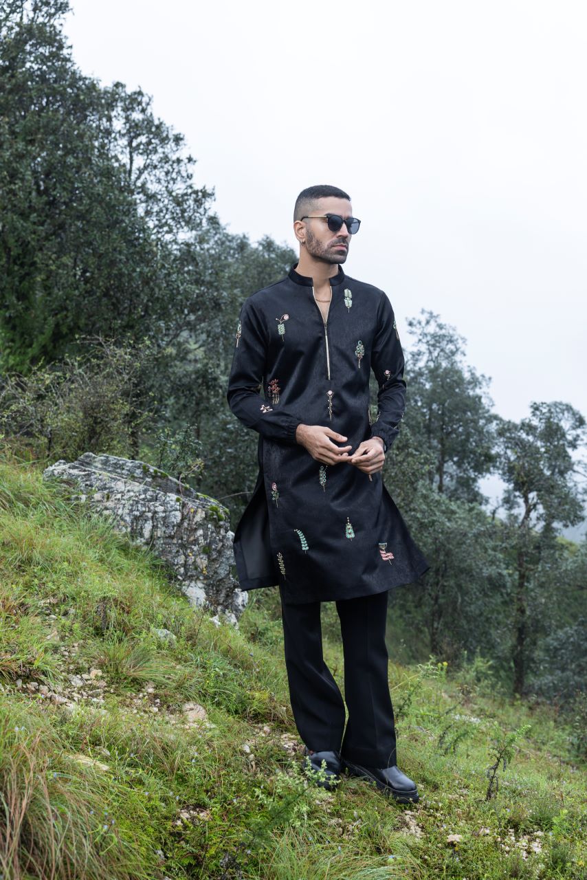 Forest Mist Black Hartansh Clothing Pvt Ltd