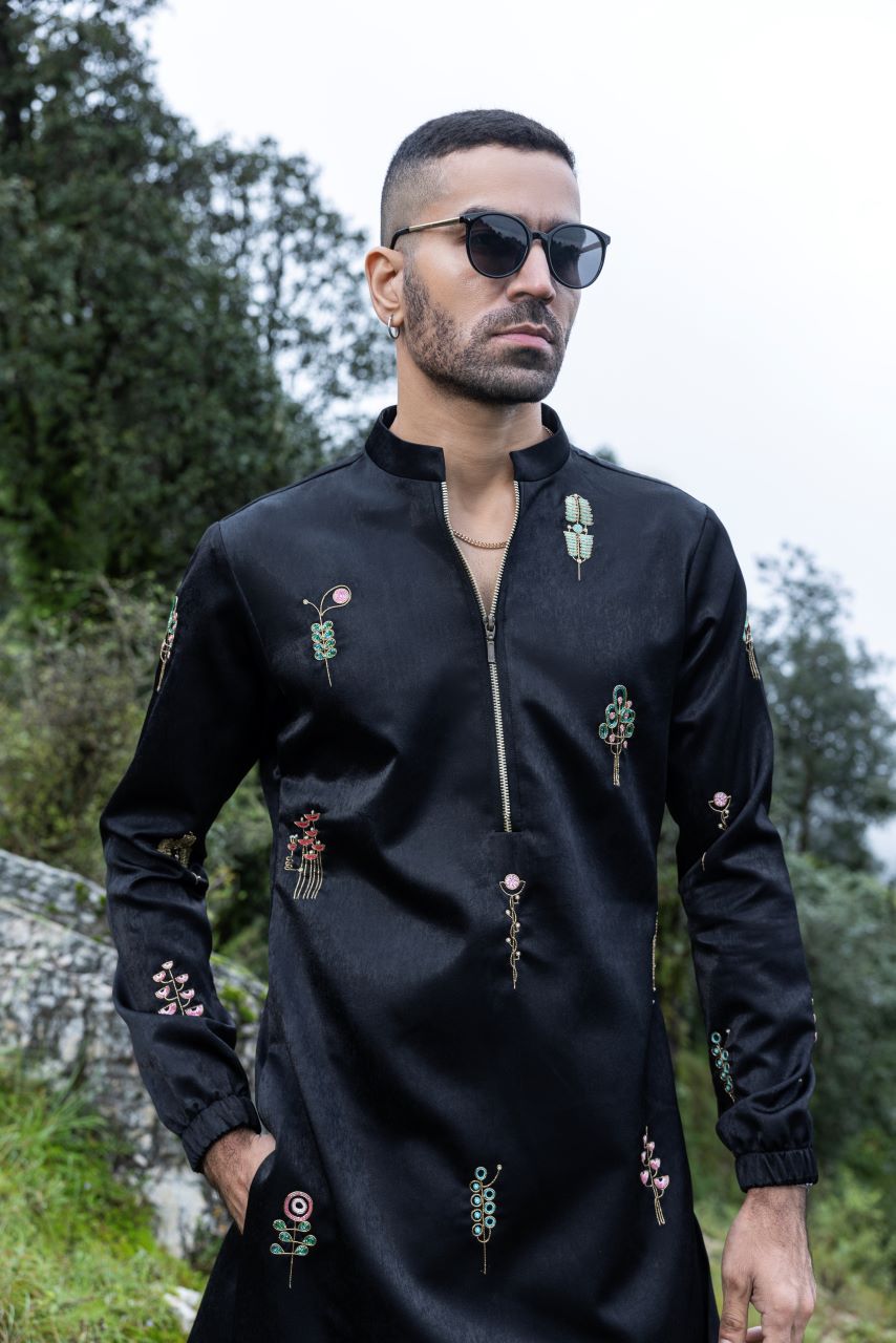 Forest Mist Black Hartansh Clothing Pvt Ltd