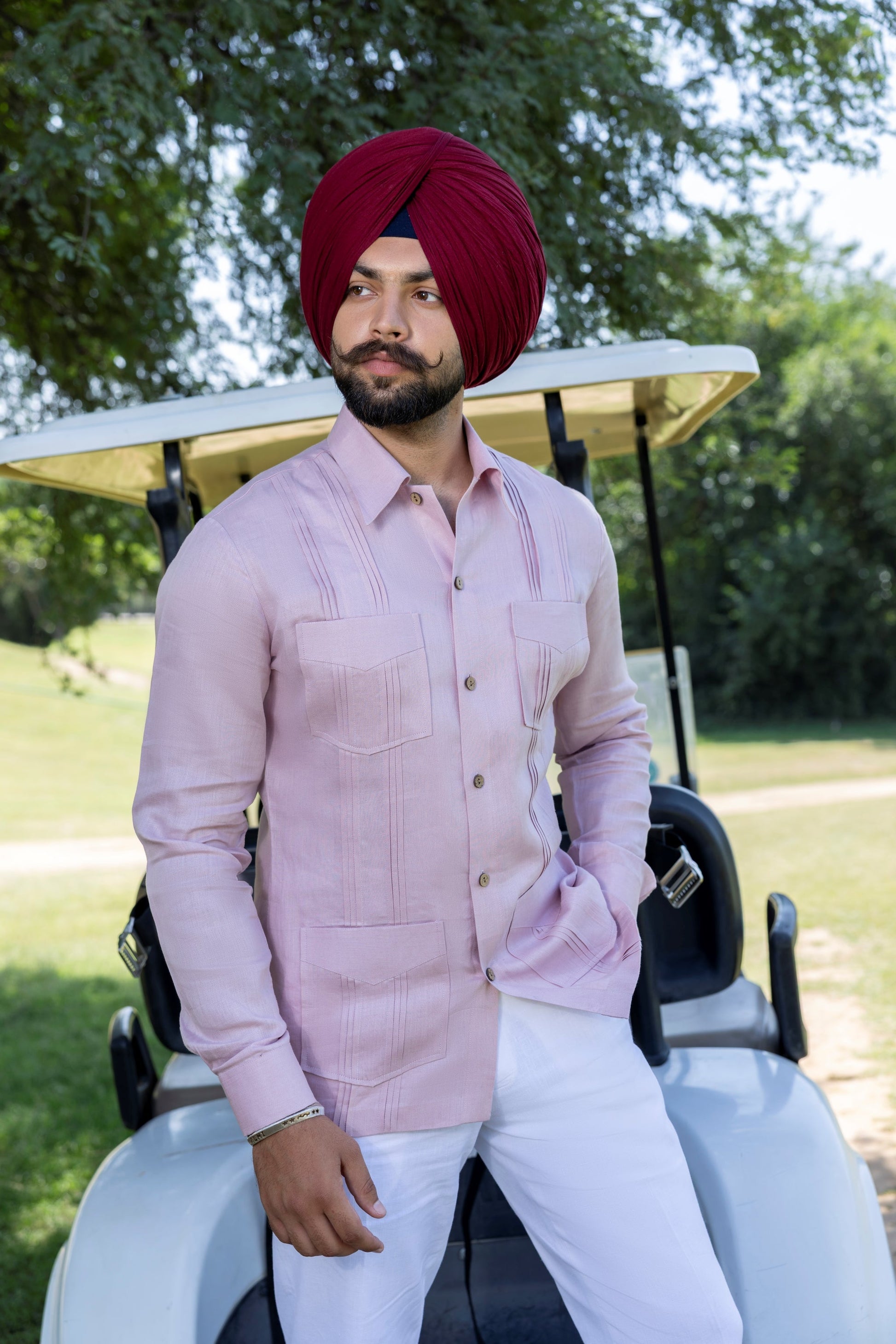 Blush Utility Shirt Hartansh Clothing Pvt Ltd