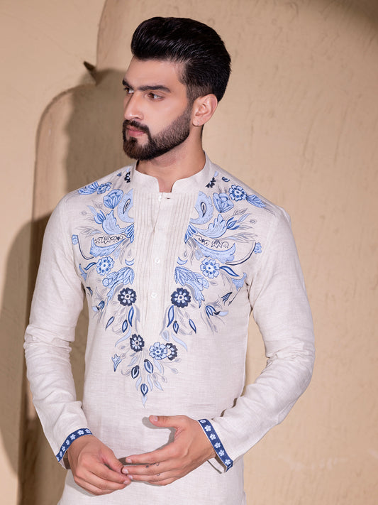 Dusty Cream Shirt Hartansh Clothing Pvt Ltd